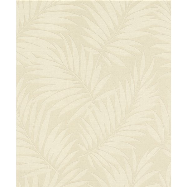 Advantage Edomina Palm Wallpaper - Beige