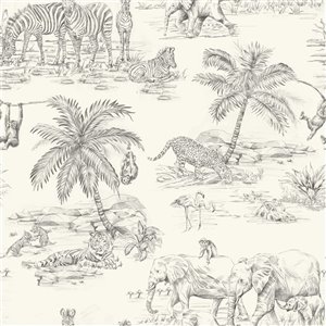 Origin Javert Safari Wallpaper - Cream