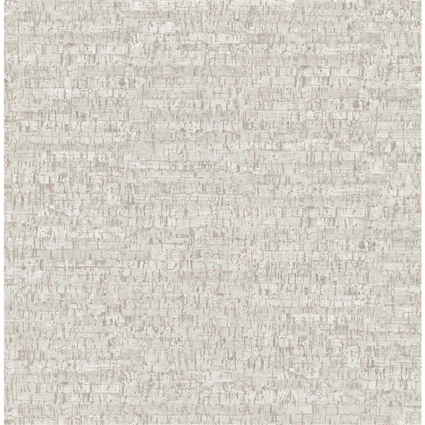 Fine Decor Henrique Faux Cork Wallpaper - Grey