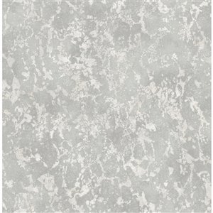 Fine Decor Imogen Faux Marble Wallpaper - Light Grey