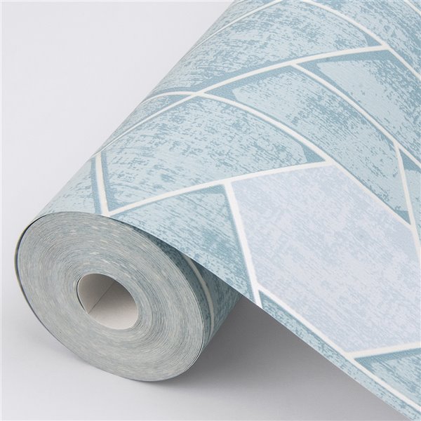 A-Street Prints Granada Geometric Wallpaper - Aqua