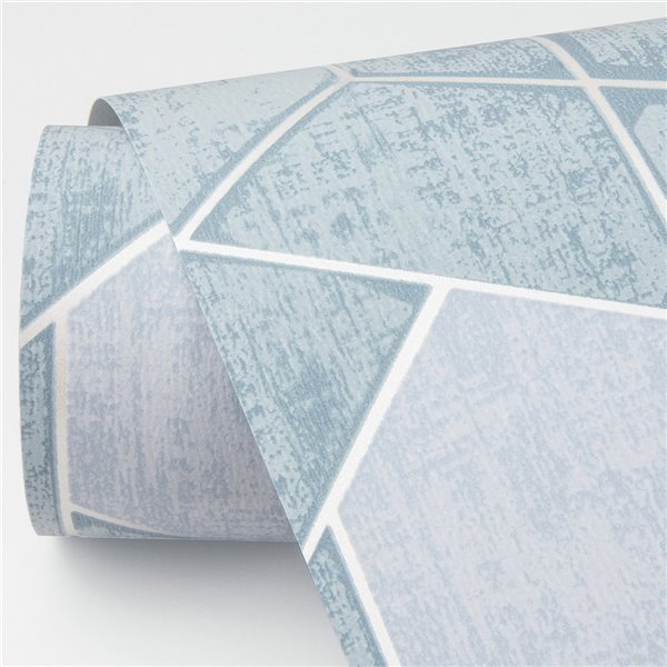 A-Street Prints Granada Geometric Wallpaper - Aqua