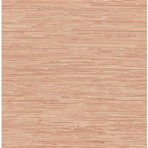 Papier peint Tibetan Grasscloth Peel and Stick de NuWallpaper, epice