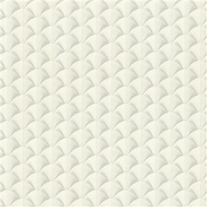 Rasch Lanux Fan Wallpaper - Off-White