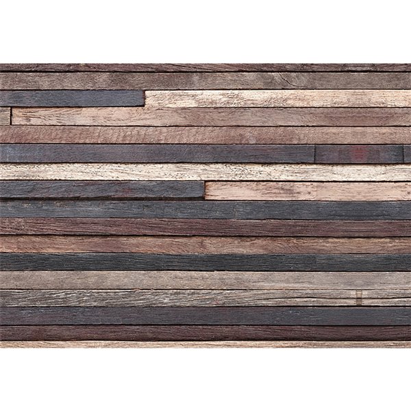 Wood Strips Backsplash