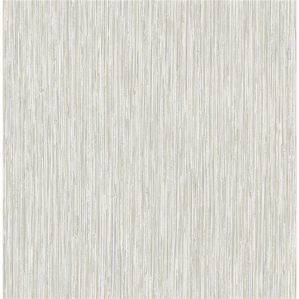 Fine Decor Kofi Faux Grasscloth Wallpaper - Grey