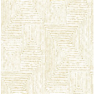 Papier peint Merritt Geometric de A-Street Prints, meil