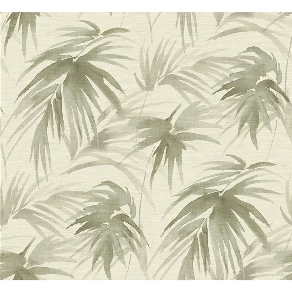 A-Street Prints Darlana Grasscloth Wallpaper - Sage