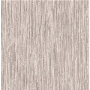 Fine Decor Kofi Light Faux Grasscloth Wallpaper - Pink