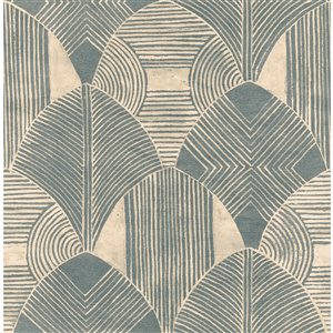 A-Street Prints Westport Geometric Wallpaper - Teal