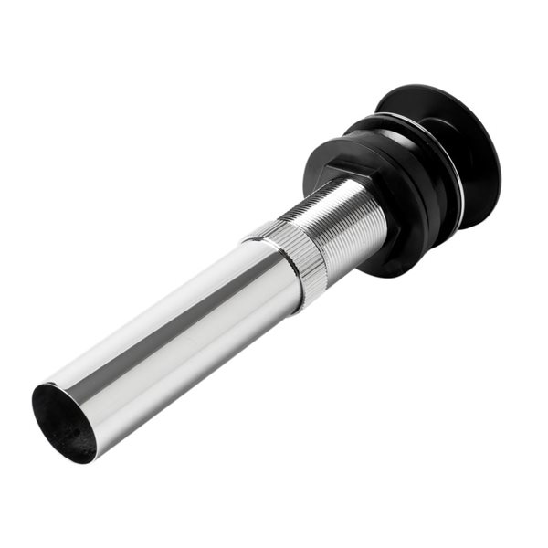 ALFI brand Bathroom Sink Pop-Up Drain without Overflow - 7.63-in - Black Matte