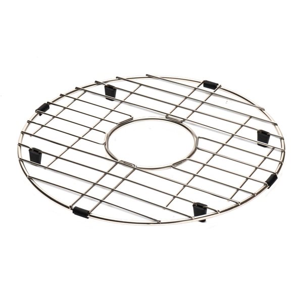 ALFI brand Round Stainless Steel Sink Grid - 15-in x 15-in