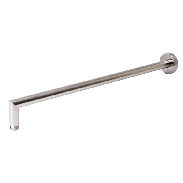 Image of Alfi Brand | Round Wall Mounted Shower Arm - Brushed Nickel | Rona