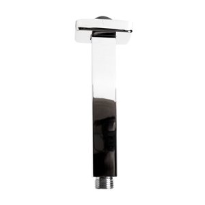 ALFI brand Brass Square Ceiling Shower Arm - Polished Chrome