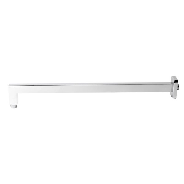 ALFI brand Square Wall Mounted Shower Arm - Brass - Polished Chrome