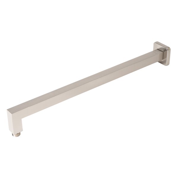 Image of Alfi Brand | Square Wall Mounted Shower Arm - Brushed Nickel | Rona
