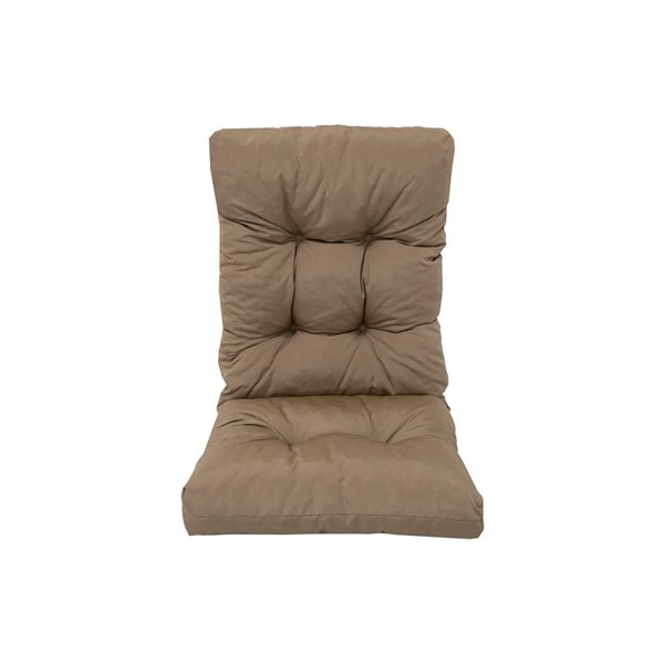 Bozanto Inc. High Back Patio Chair Cushion - Light Brown