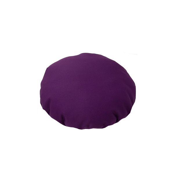 Coussin d'extérieur décoratif rond de Bozanto Inc., 16 po x 16 po,  mauve