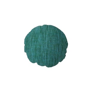 Coussin d'extérieur décoratif rond de Bozanto Inc., 16 po x 16 po, vert
