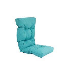 Coussin pour chaise de patio à haut dossier de Bozanto Inc., bleu pâle