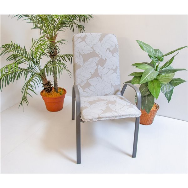 Bozanto High Back Patio Chair Cushion - Light Beige