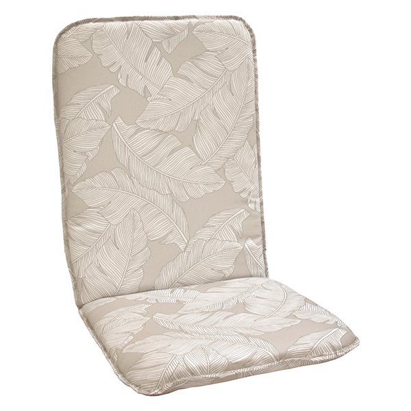 Bozanto High Back Patio Chair Cushion - Light Beige