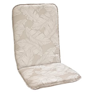 Coussin pour chaise de patio à haut dossier de Bozanto Inc., beige pâle