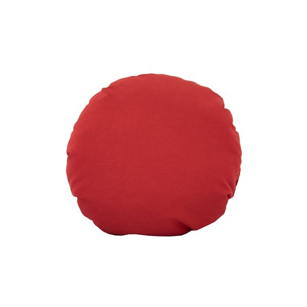 round red cushions