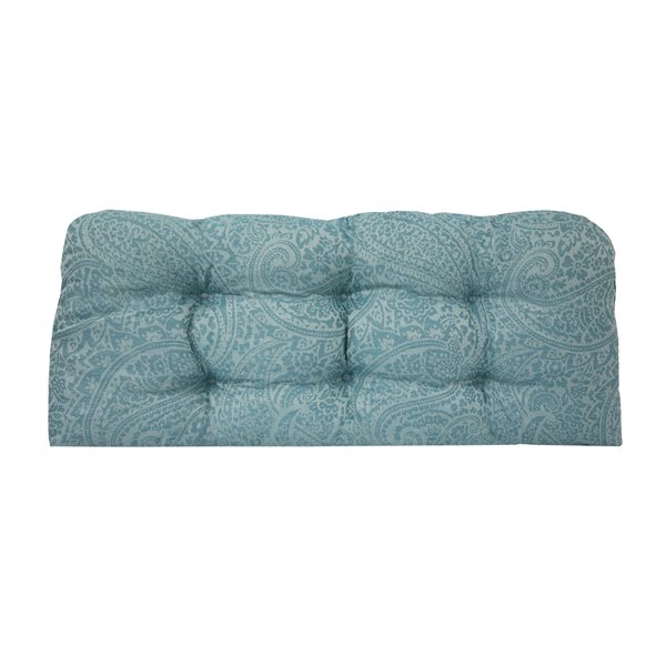 Bozanto Patio Loveseat Cushion - Light Blue - 3-Piece