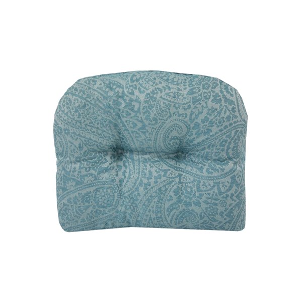 Bozanto Patio Loveseat Cushion - Light Blue - 3-Piece