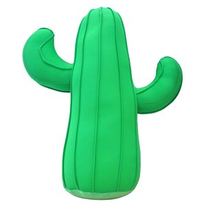 Bozanto Outdoor Decorative Cactus Cushion - 14-in x 15-in - Green