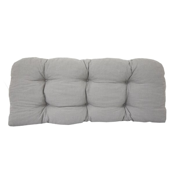 Bozanto Patio Loveseat Cushion - Light Grey - 3-Piece