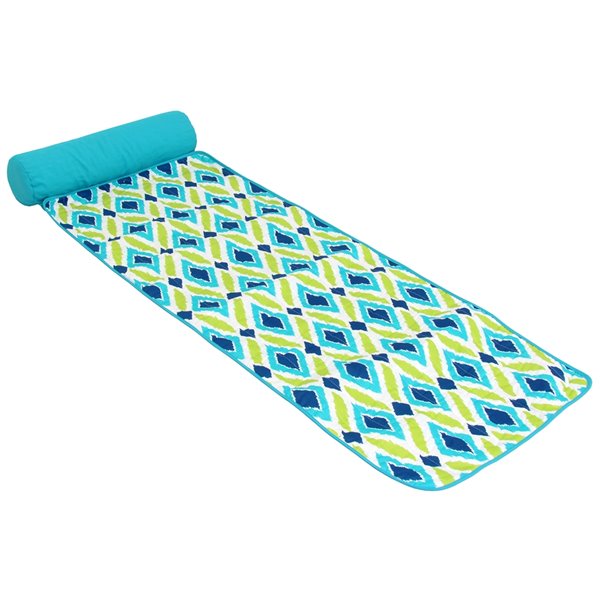 Tapis de plage de Bozanto Inc., 65,25 po x 25,5 po, vert et bleu