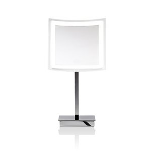 WS Bath Collections Magnifying LED Mirror - Polished Chrome