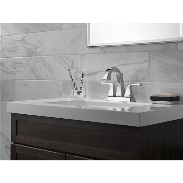 DELTA Dryden Bathroom Faucet - 2-Handle - Chrome