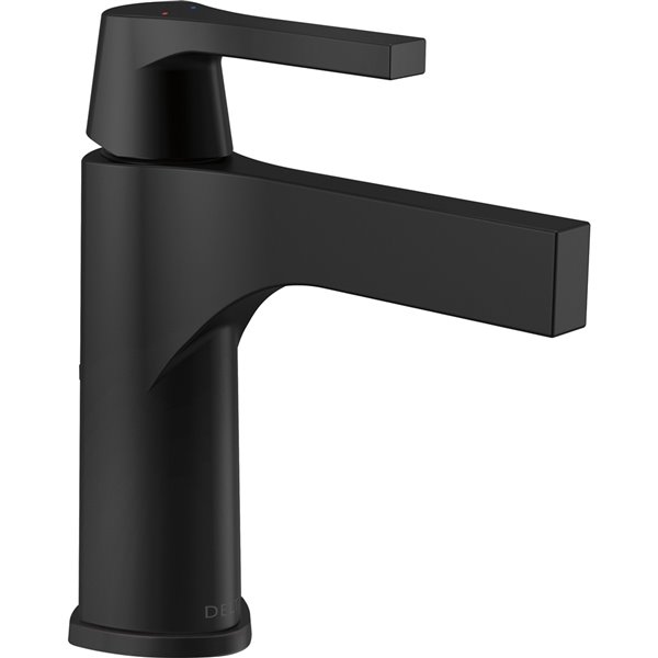 DELTA Zura Bathroom Faucet - 1-Handle - Matte Black 574-BLMPU-DST | RONA