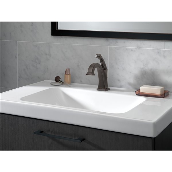 DELTA Dryden Bathroom Faucet 1Handle Bronze 551RBDST RONA