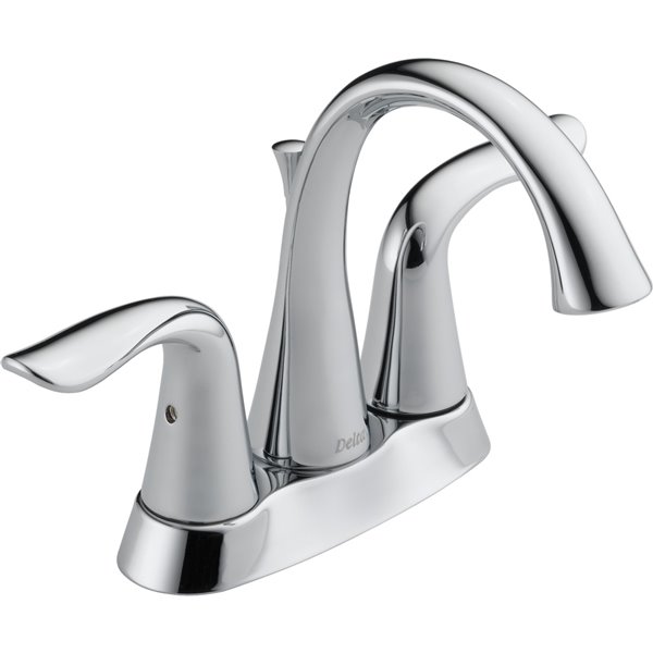 Delta Lahara Bathroom Sink Faucet 2 Handle Chrome 2538 Mpu Dst Rona - How To Tighten A Delta Bathroom Faucet