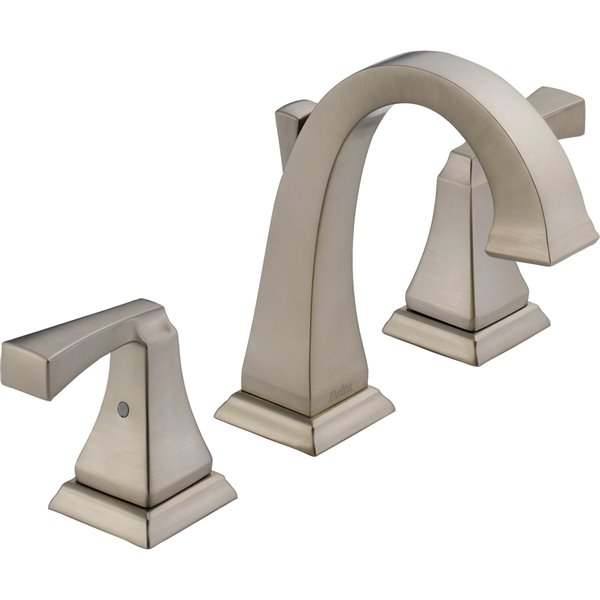 DELTA Dryden Widespread Bathroom Faucet - 2-Handle - Stainle