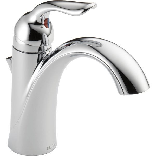 DELTA Lahara Bathroom Faucet - 1-Handle - Chrome