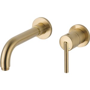 DELTA Trinsic High-Arc Bathroom Faucet - 1-Handle - Champagne Bronze