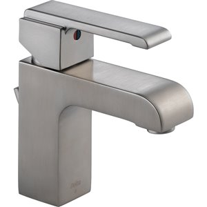 DELTA Arzo Bathroom Faucet - 1-Handle - Stainless Steel