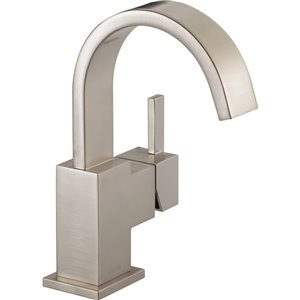Robinet de salle de bain Vero de DELTA, 1 poignée, acier inoxydable