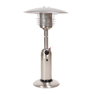 Chauffe-terrasse pour table au propane de Legacy, 10 000 BTU, 36,4 po, acier inoxydable