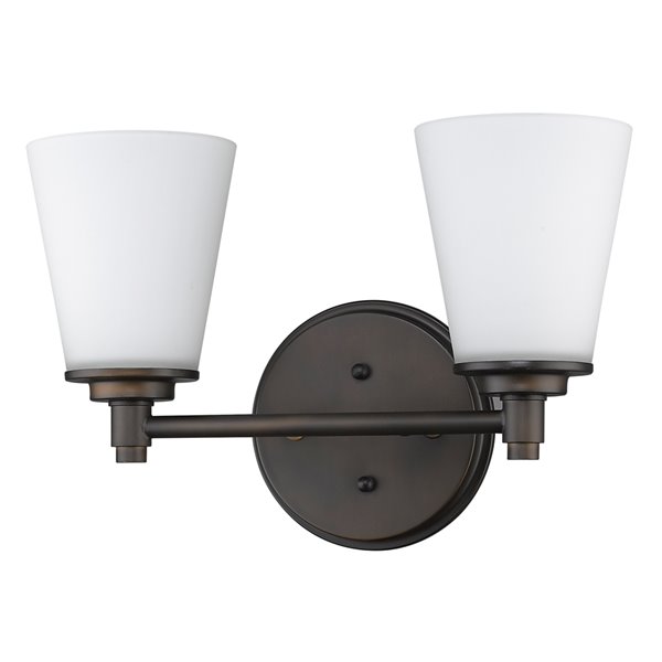 Acclaim Lighting Conti 2-Light Modern Vanity Light - Oil-Rubbed Bronze