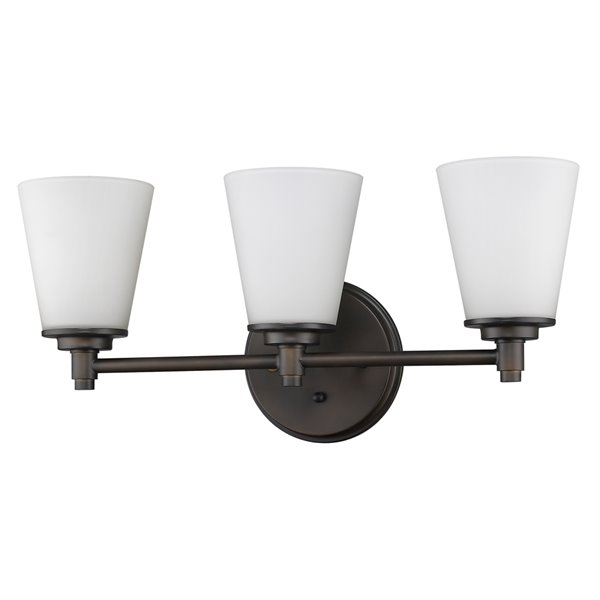 Acclaim Lighting Conti 3-Light Modern Vanity Light - Oil-Rubbed Bronze