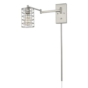 Acclaim Lighting Jett 5-in 1-Light Satin Nickel Wall Sconce