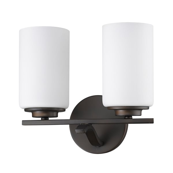 Acclaim Lighting Poydras 2-Light Modern Vanity Light - Oil-Rubbed Bronze