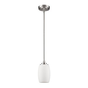 Mini luminaire suspendu Sophia de Acclaim Lighting, 1 lumière, acier