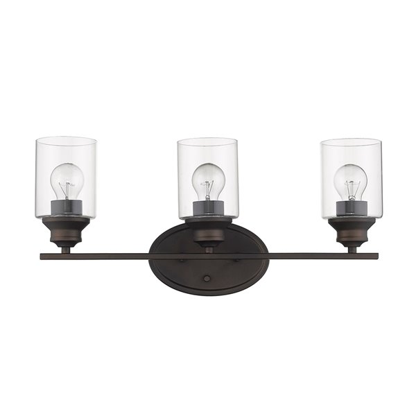 Acclaim Lighting Gemma 3-Light Oil-Rubbed Bronze Modern Vanity Light